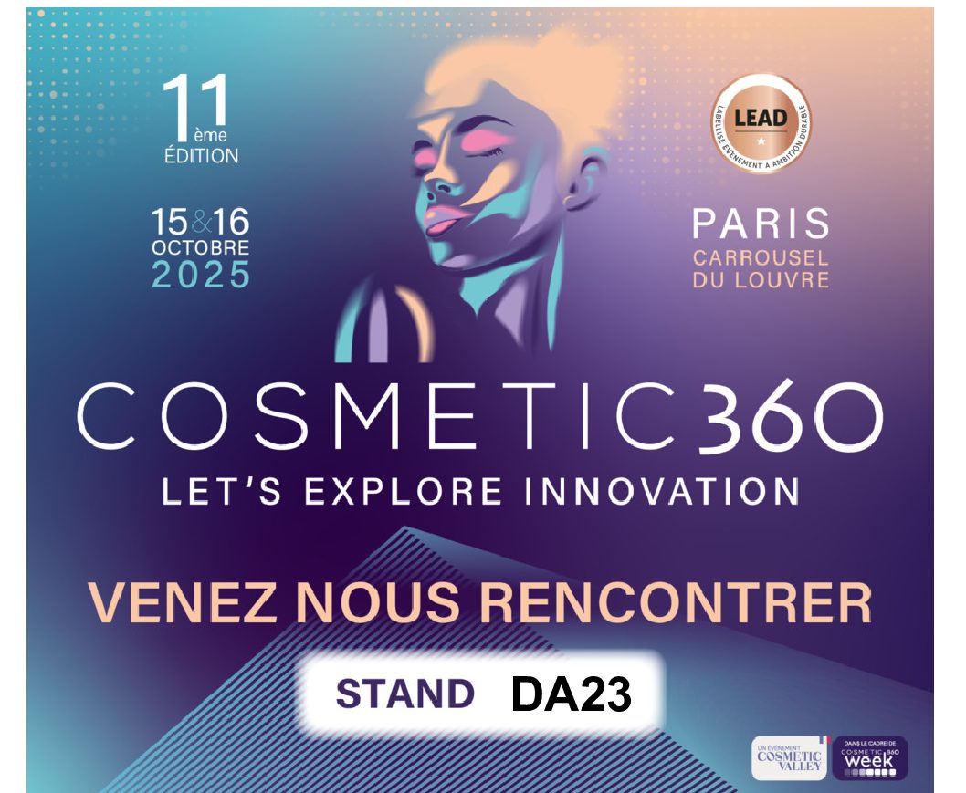 Mademoiselle Cosmétique présente ses nouveautés au salon Cosmetic 360 – Stand DA23